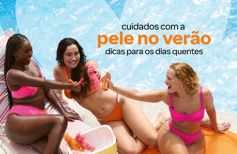 Cuidados com a pele no verão  para incluir na rotina nos dias quentes